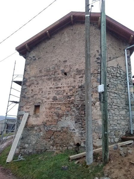 Chantier de terrassement — avant travaux