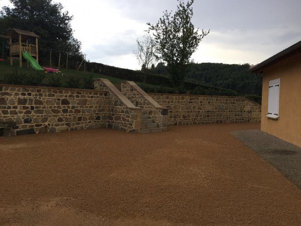 Chantier de terrassement — après travaux