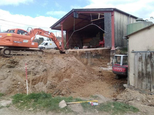 Chantier de terrassement