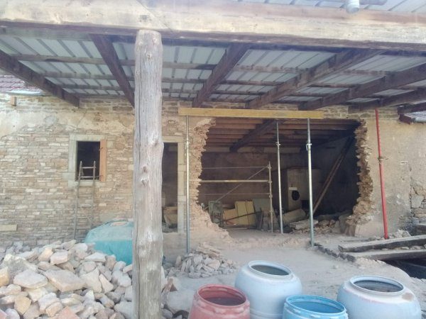 Chantier de maçonnerie