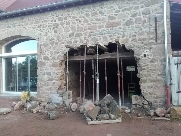 Rénovation de façade en pierre