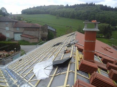 Chantier de couverture