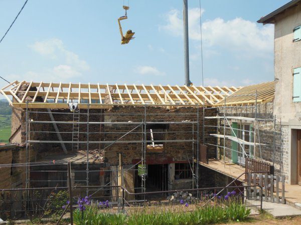 Chantier de couverture