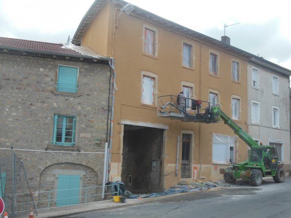 Rénovation de façade en pierre