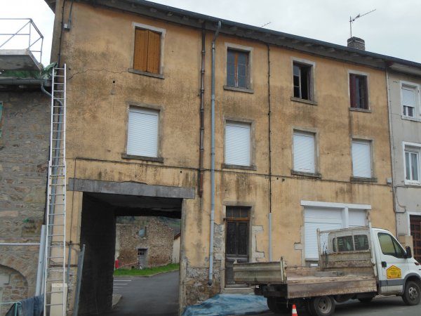 Rénovation de façade en pierre