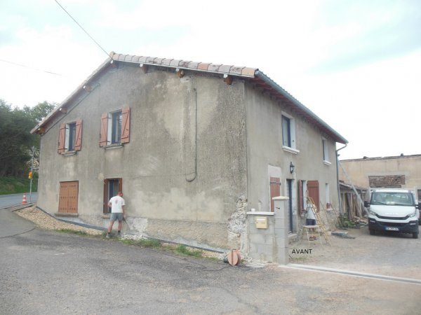 Rénovation de façade en pierre