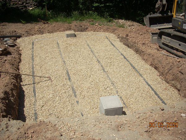 Chantier d'assainissement