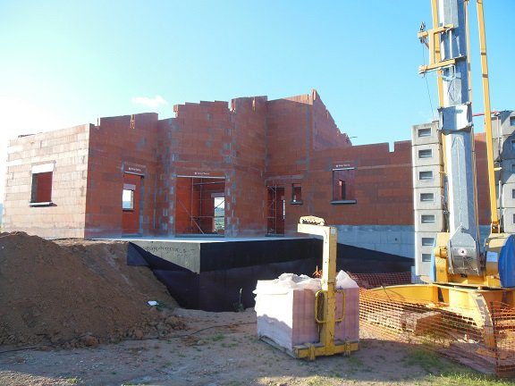 Chantier de maçonnerie