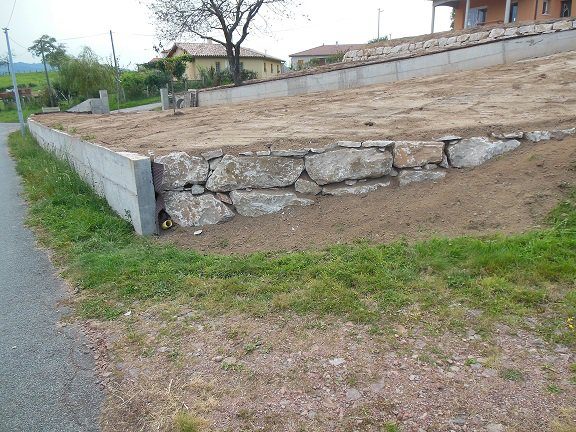 Mur d'enrochement