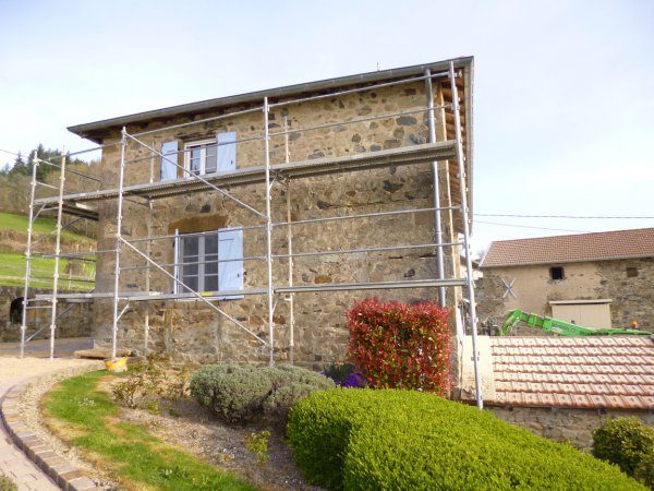 Chantier de couverture