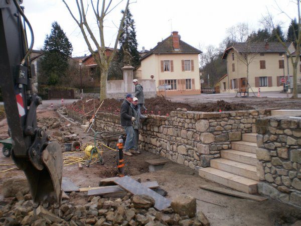 Chantier de maçonnerie