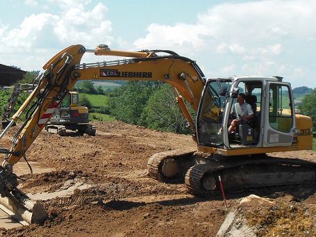 Chantier d'assainissement