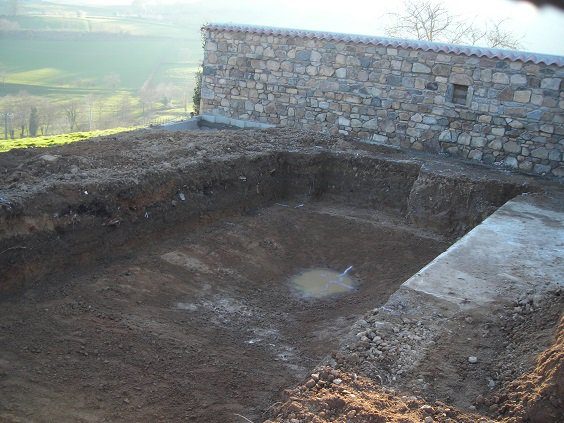 Construction de piscine